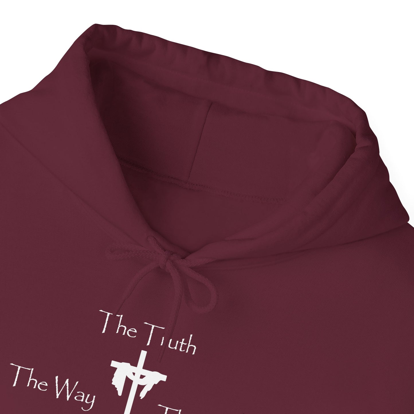 Jesus The Way The Truth The Life Unisex Heavy Blend™ Hooded Sweatshirt