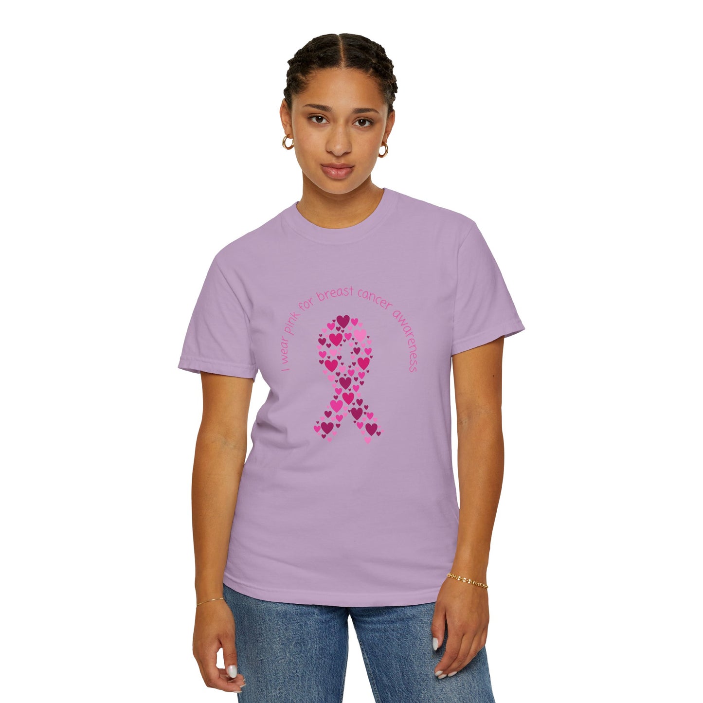 Breast Cancer Awareness Unisex Garment-Dyed T-shirt