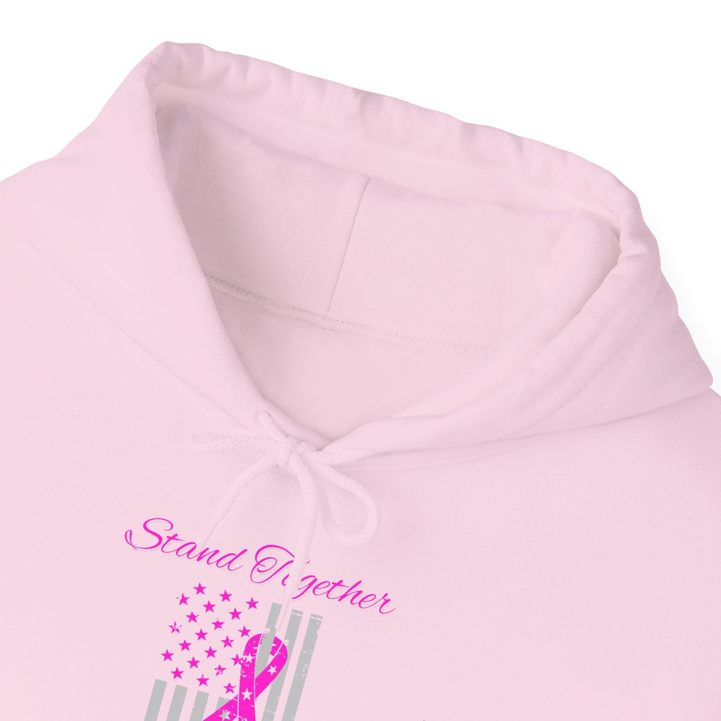 Stand Together Fight Breast Cancer Unisex Heavy Blend™ Hooded Sweatshirt