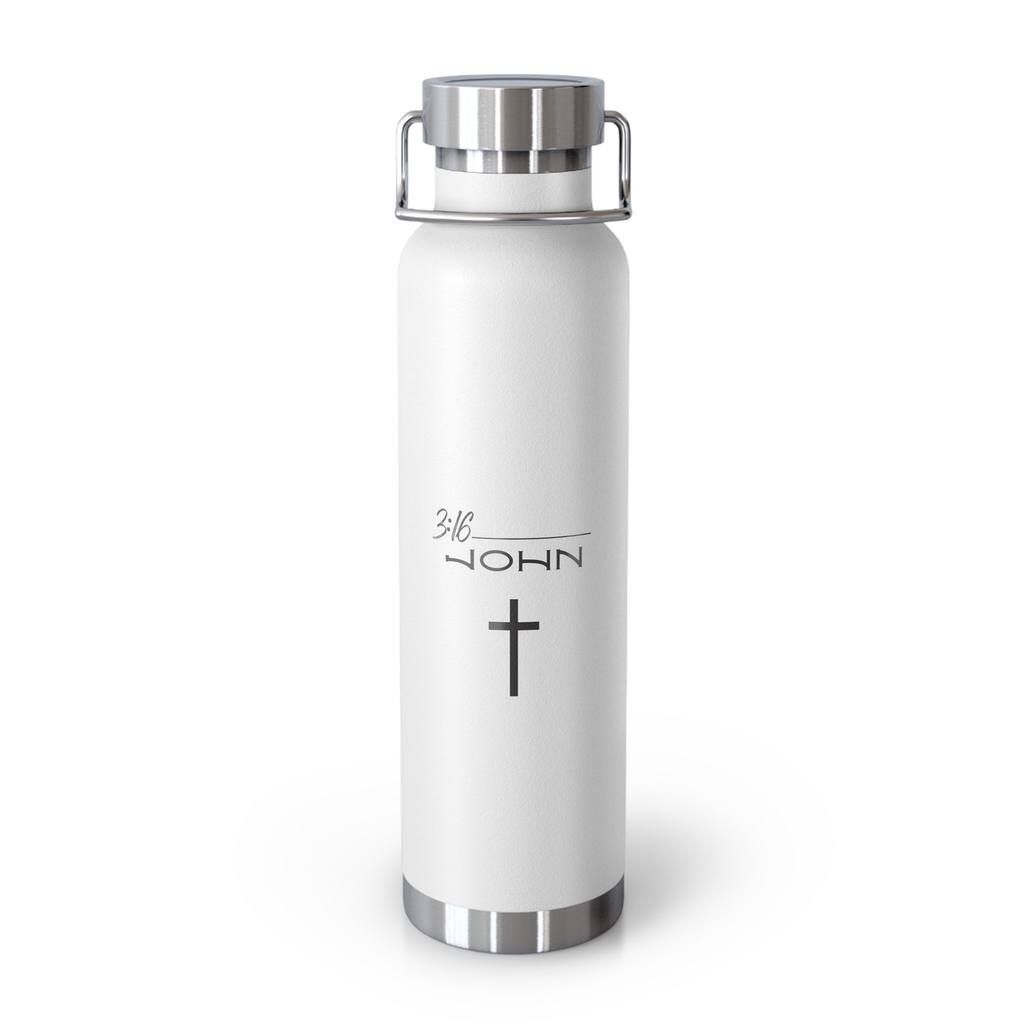 John 3:16 Copper Vacuum Insulated Bottle, 22oz