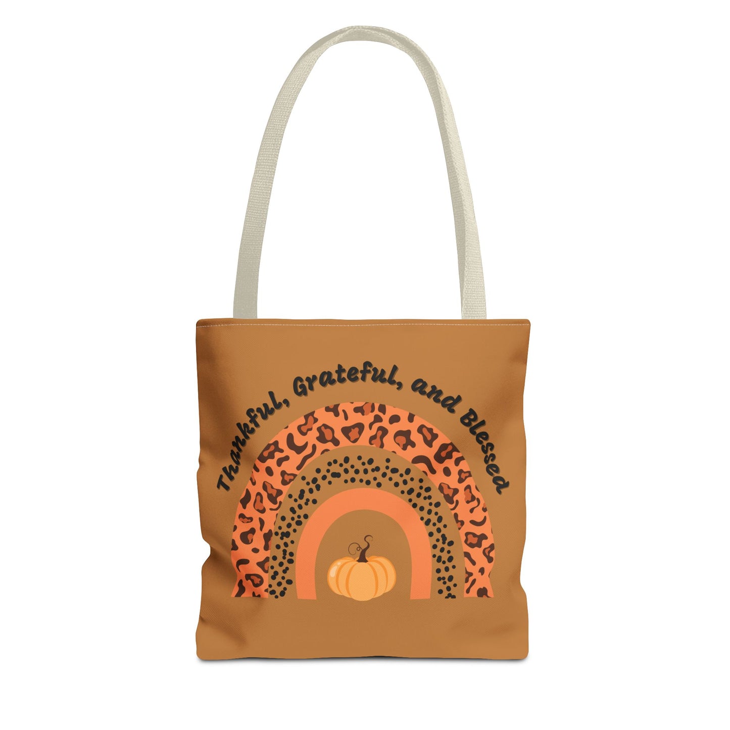 Thankful, Grateful, Blessed Tote Bag (AOP)