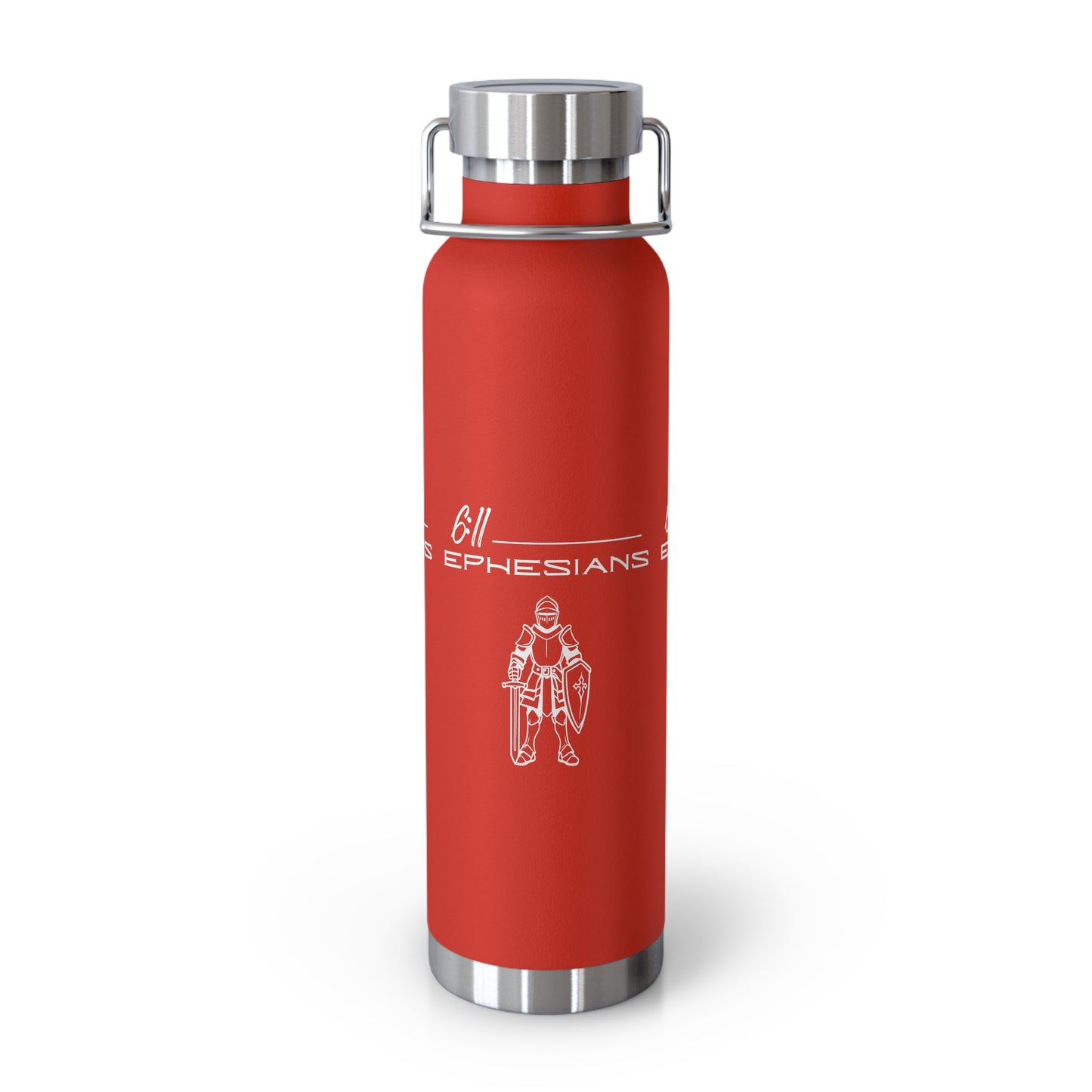 Ephesians 6:11 Armor of God Copper Vacuum Insulated Bottle, 22oz