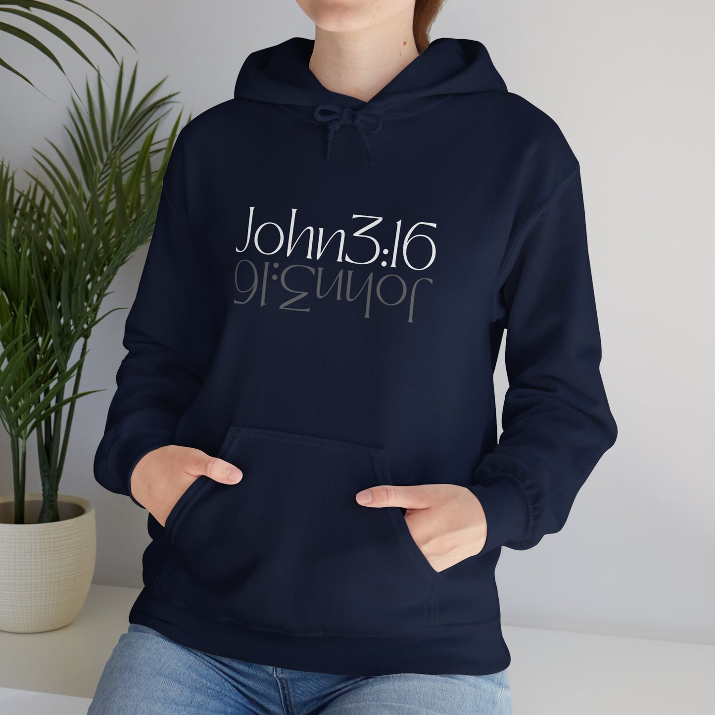 John 3:16 Unisex Heavy Blend™ Hooded Sweatshirt