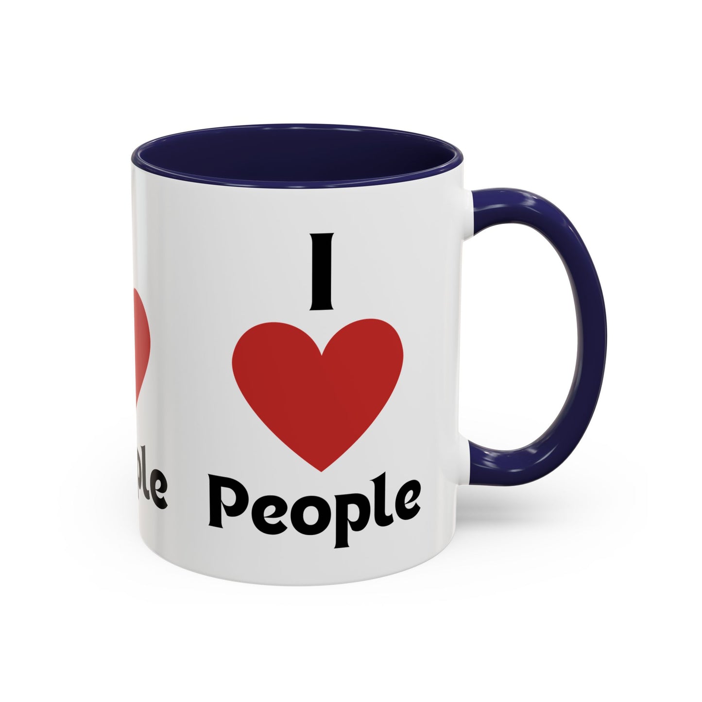 I love People Accent Coffee Mug (11, 15oz)