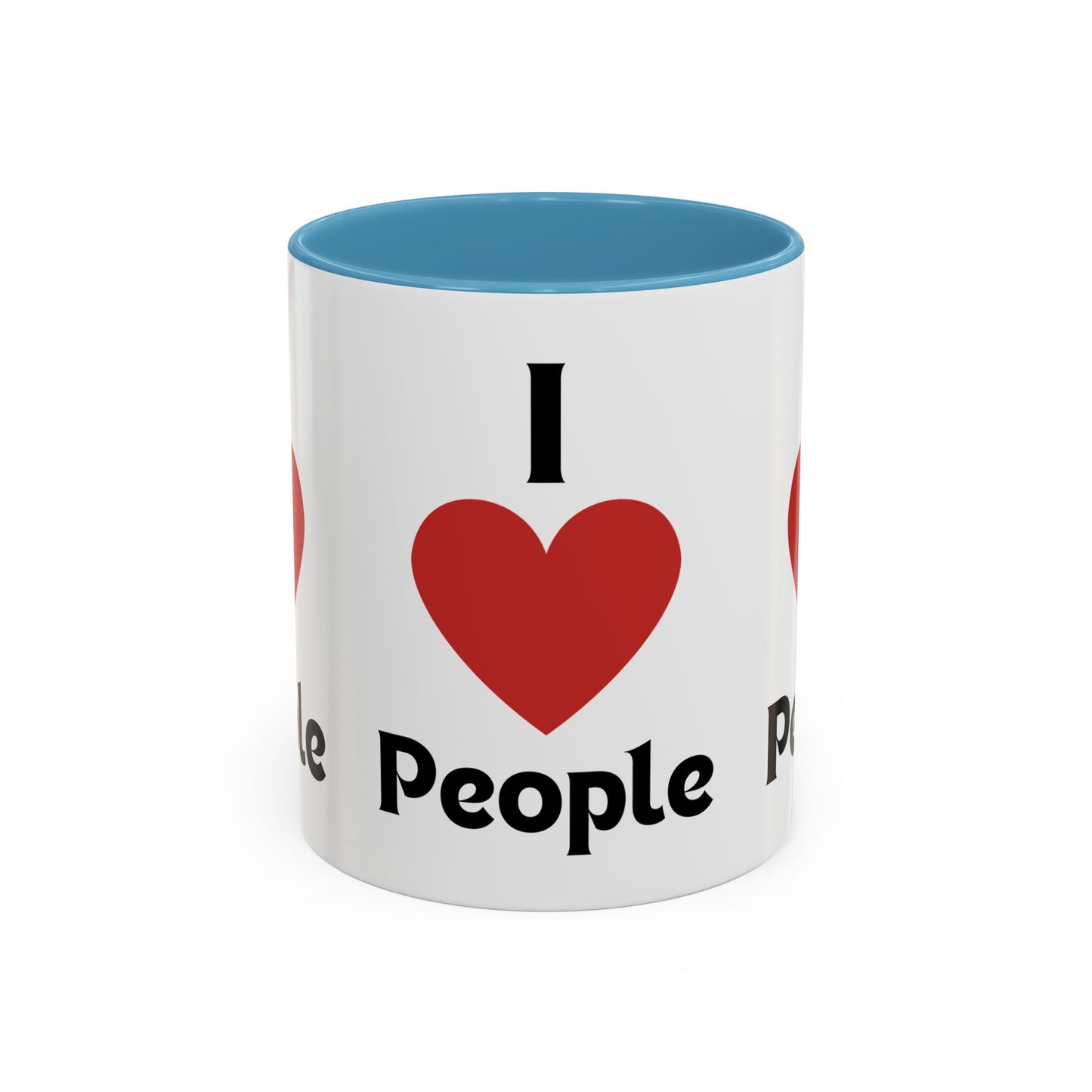 I love People Accent Coffee Mug (11, 15oz)