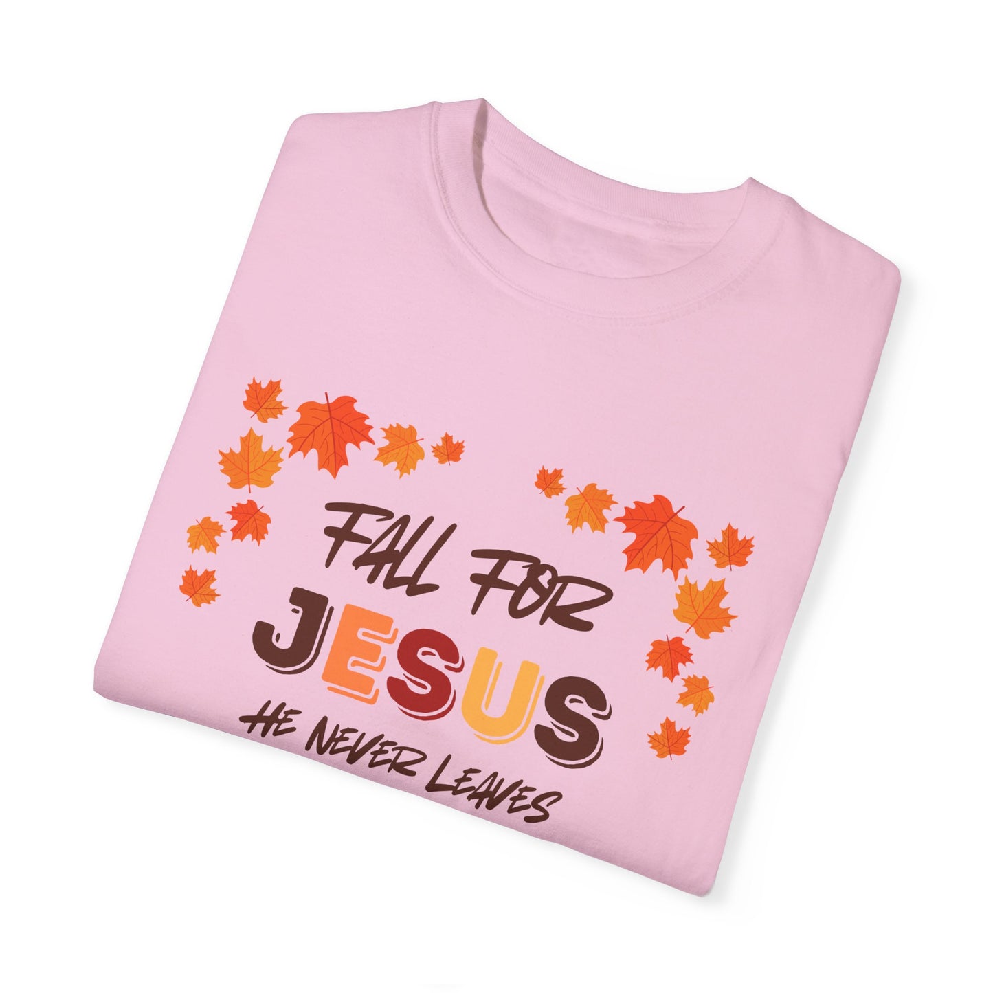 Fall For Jesus Harvest Unisex Garment-Dyed T-shirt