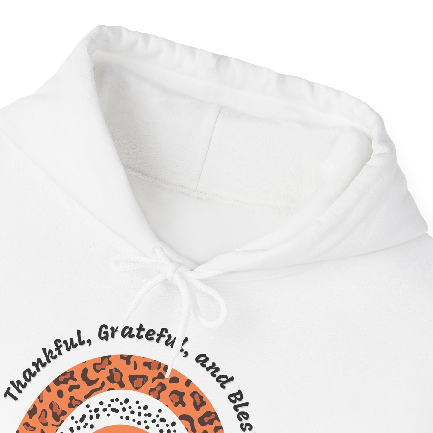 Thankful Grateful Blessed Unisex Heavy Blend™ Hooded Sweatshirt