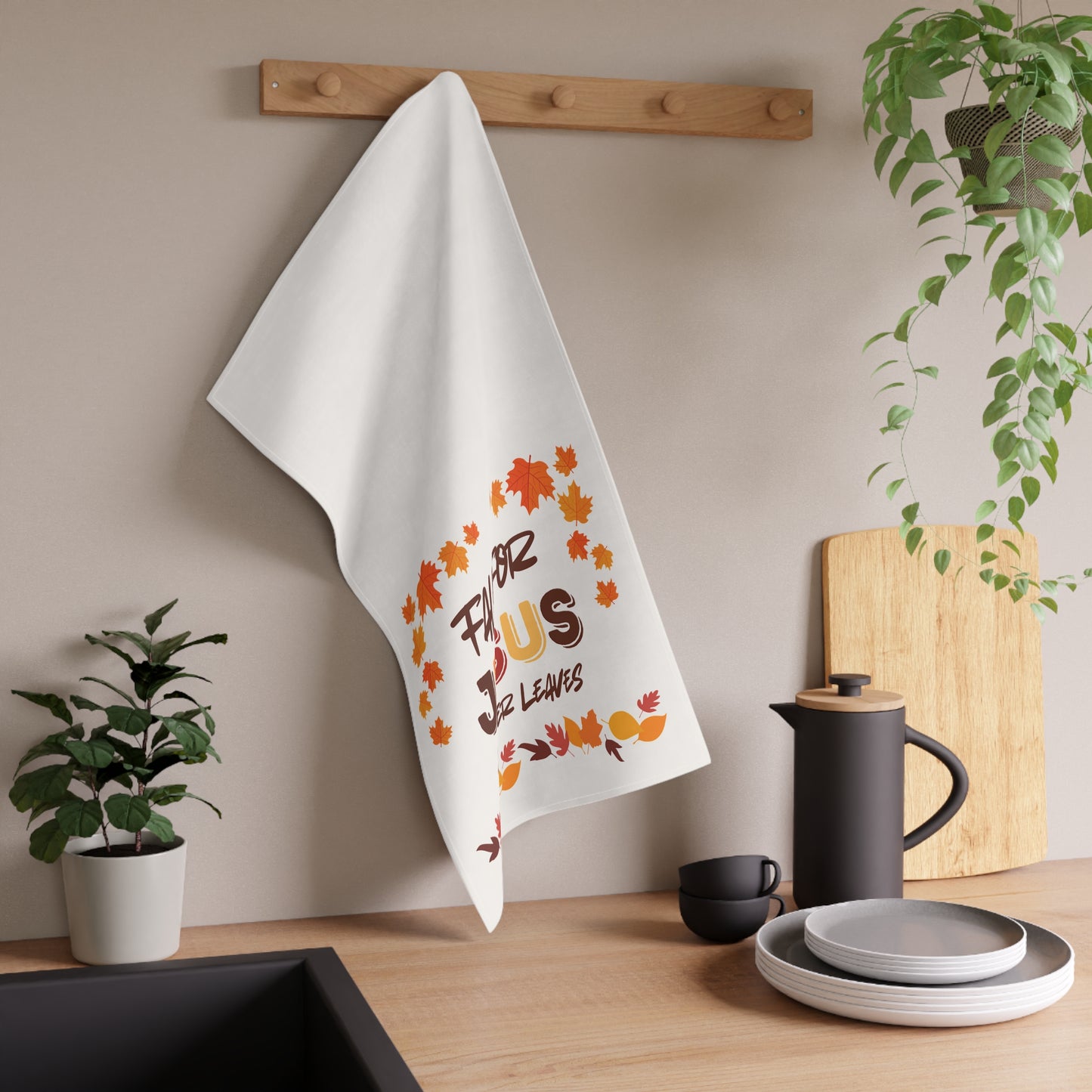 Fall For Jesus Harvest Tea Towels (cotton, poly)