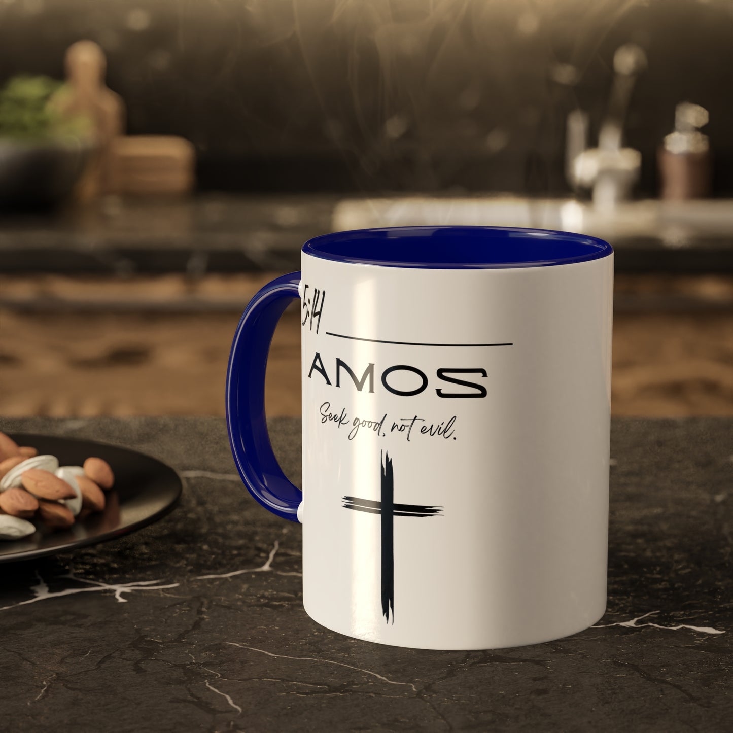 Amos 5:14 Good Not Evil Colorful Mugs, 11oz