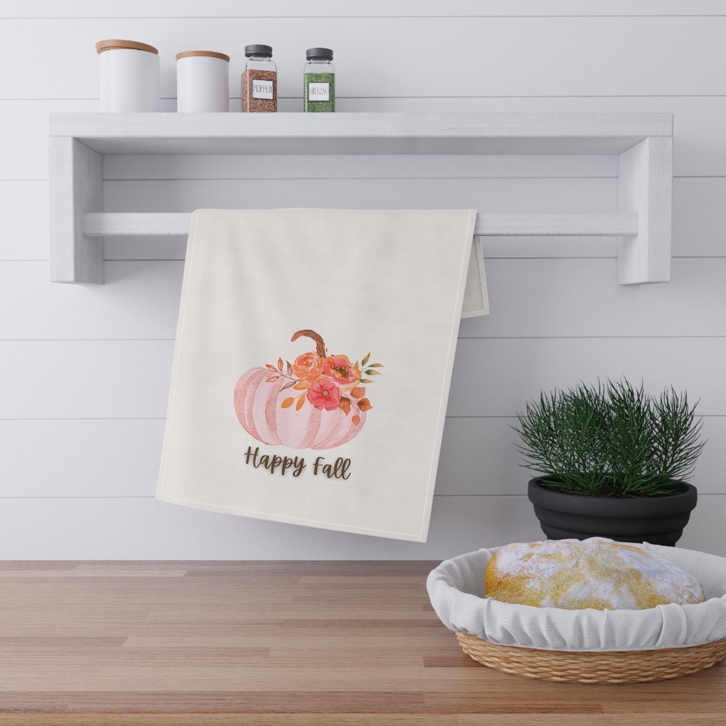 Happy Fall Tea Towels (cotton, poly)