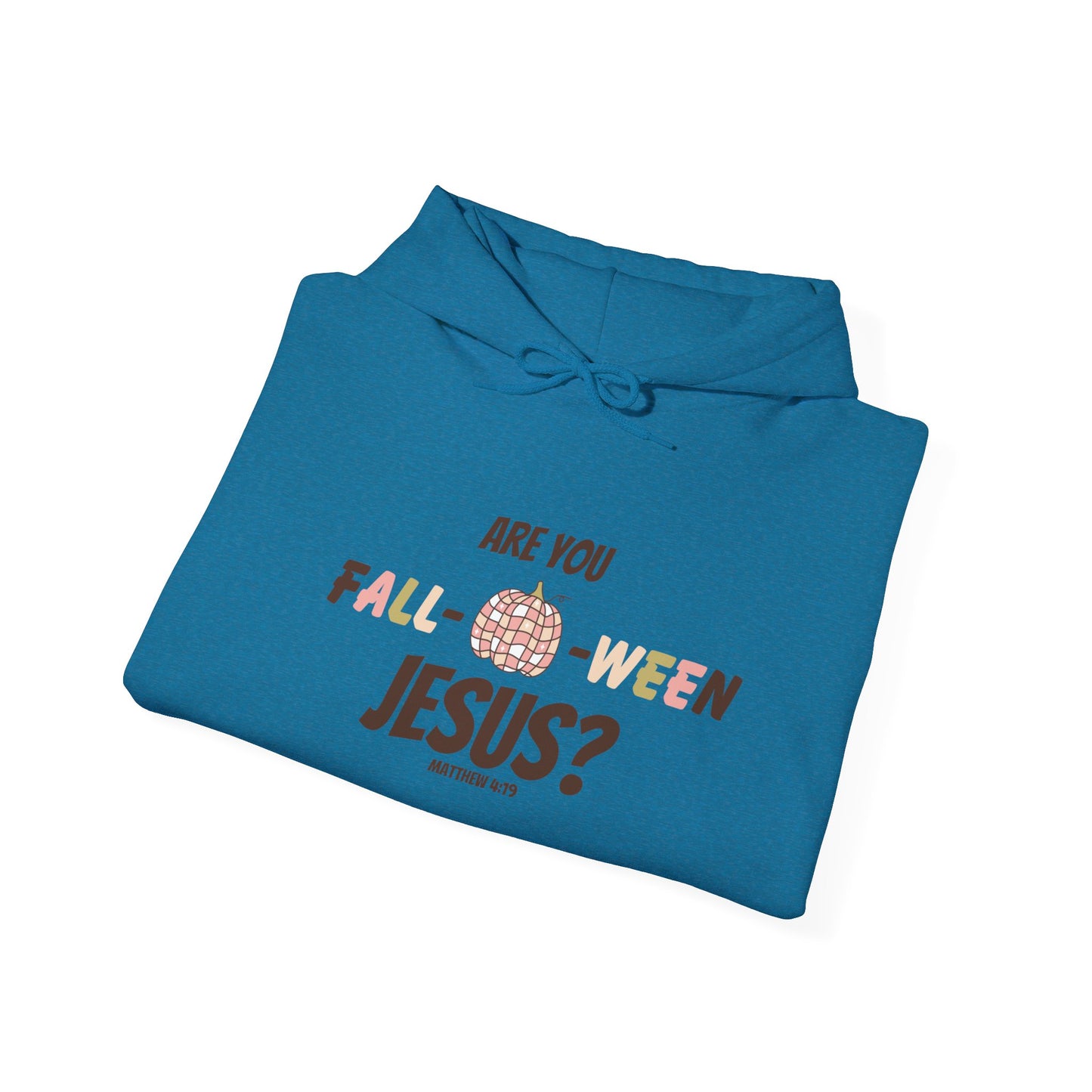 Are You Fall-O-Ween Jesus? Unisex Heavy Blend™ Hooded Sweatshirt