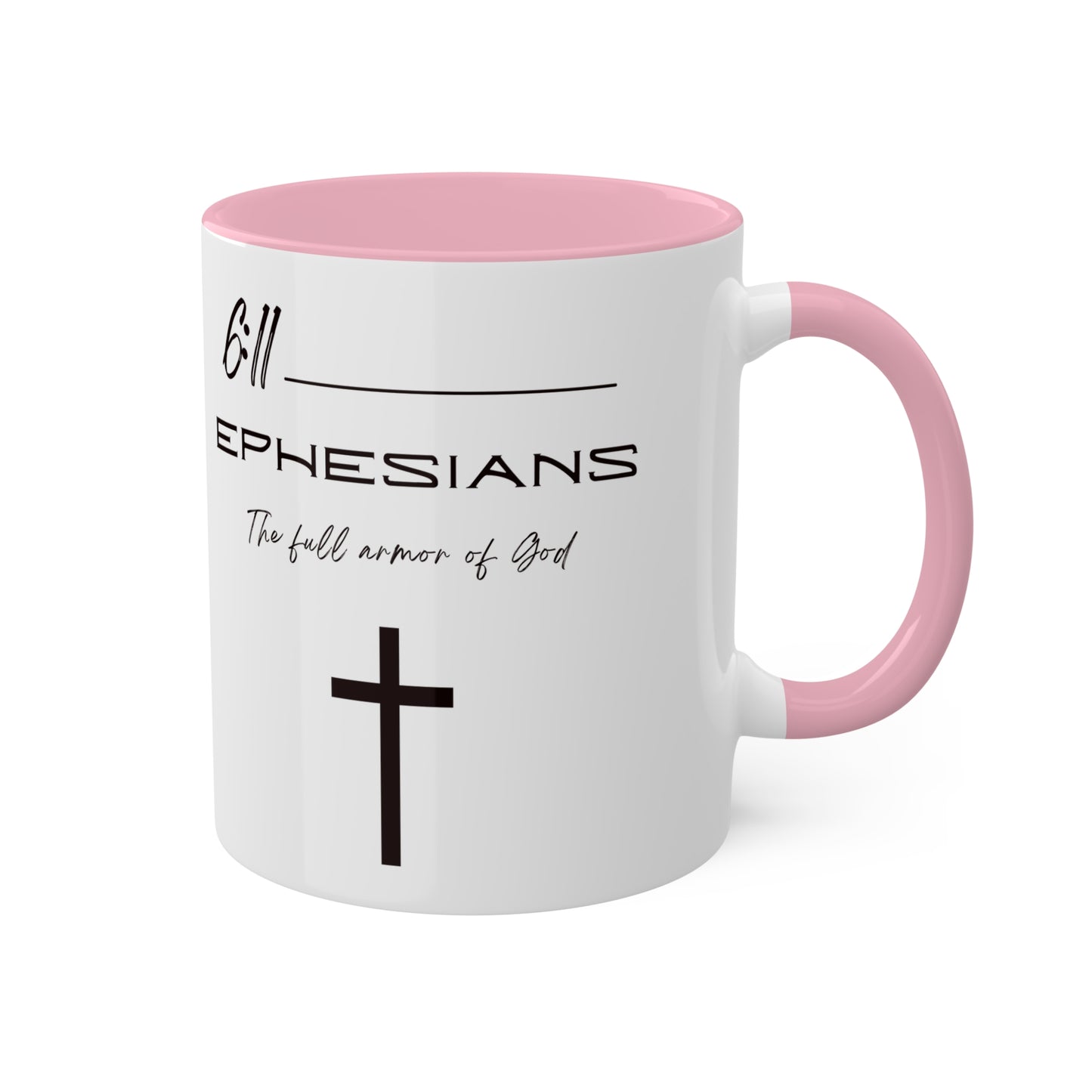 Ephesians 6:11 Armor of God Colorful Mugs, 11oz