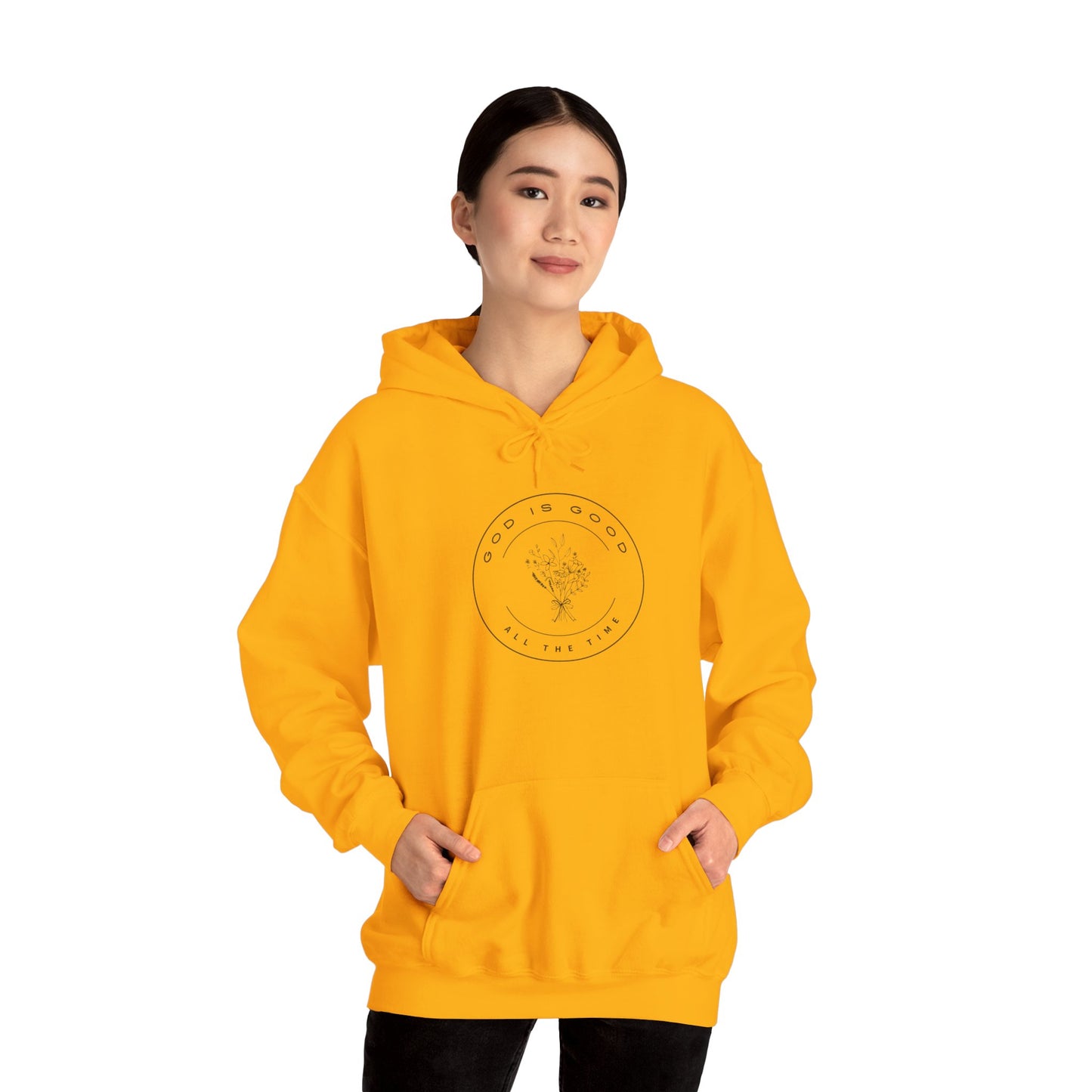 God Is Good All The Time Unisex Heavy Blend™ Hooded Sweatshirt