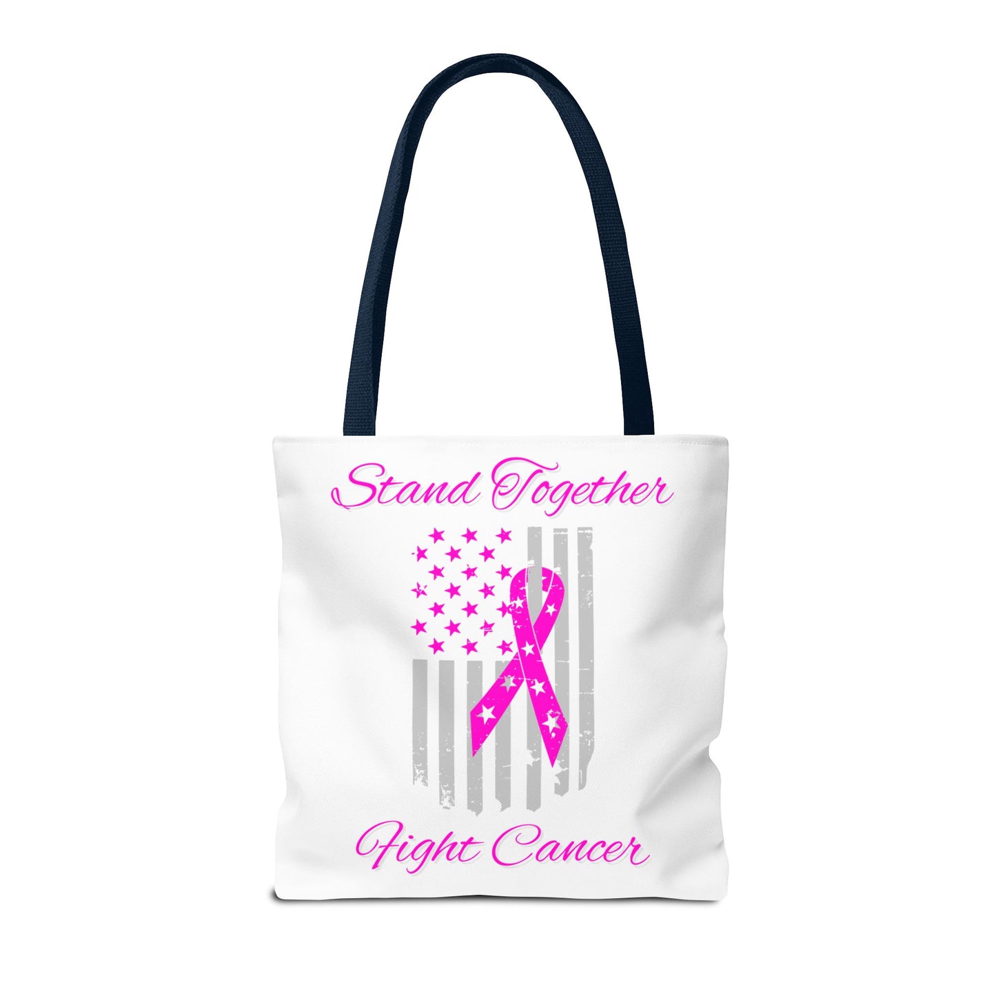 Stand Together Fight Breast Cancer Tote Bag (AOP)