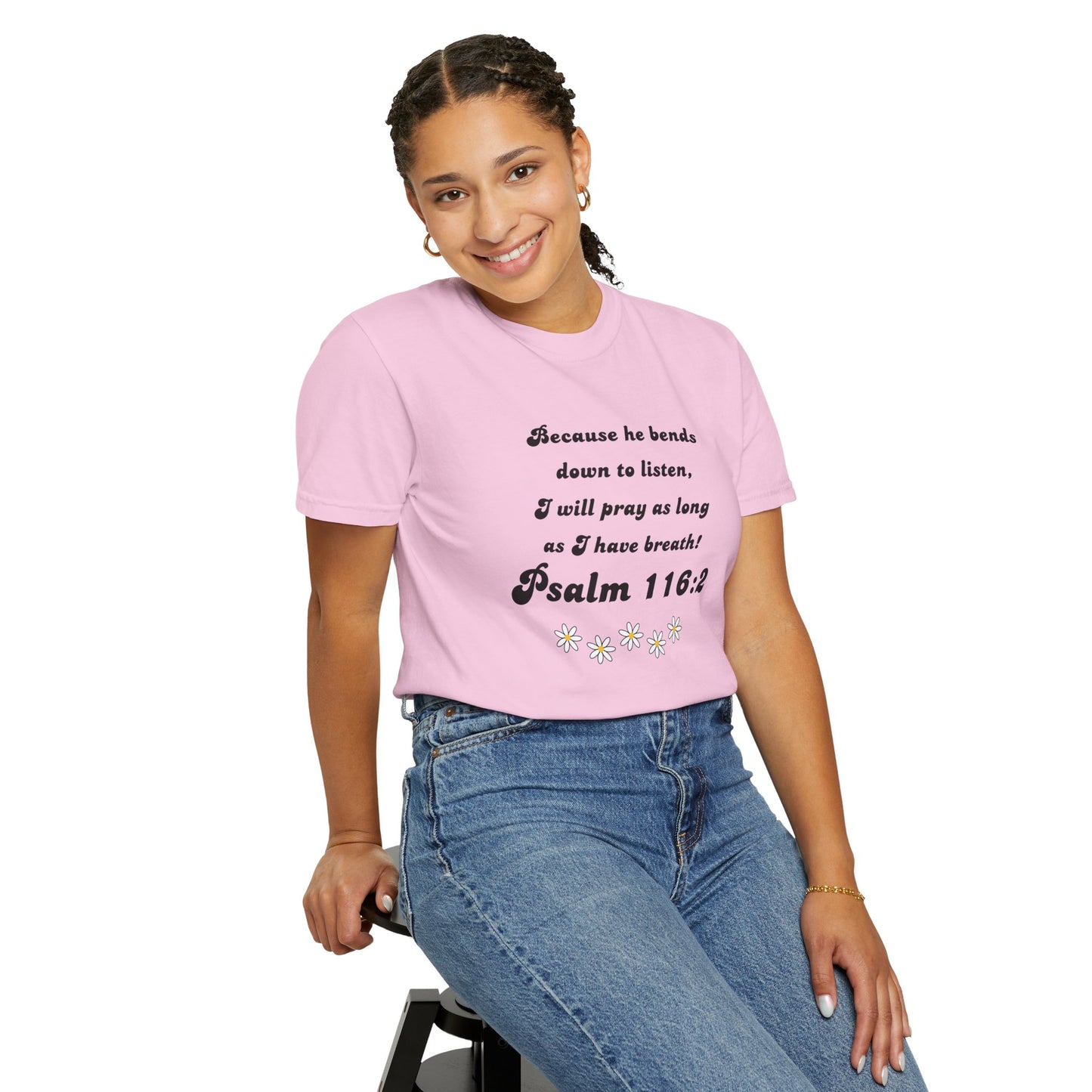 Psalm 116:8 Unisex Garment-Dyed T-shirt