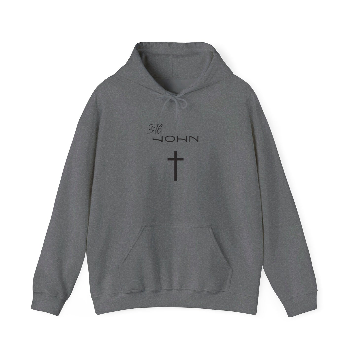 John 3:16 Unisex Heavy Blend™ Hooded Sweatshirt