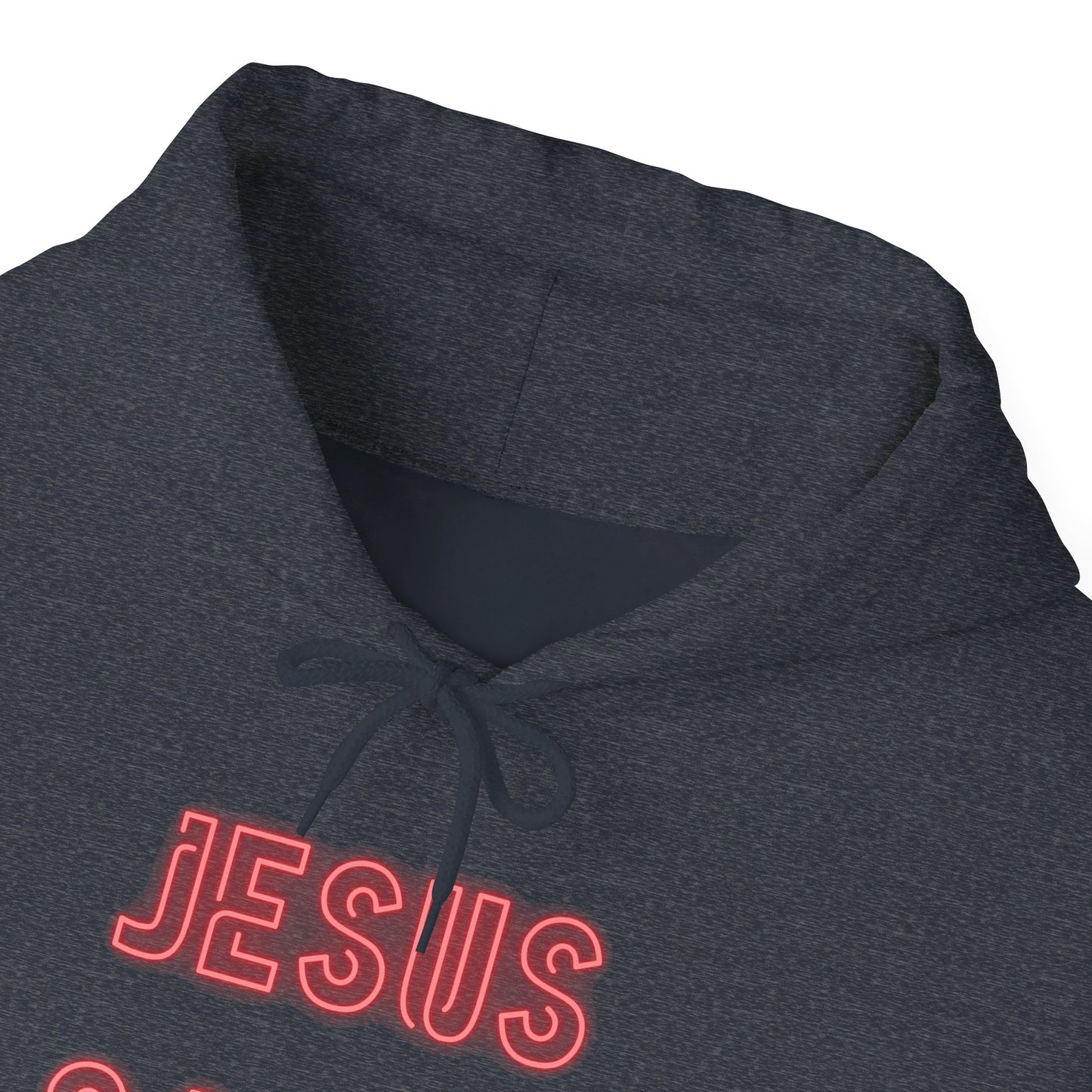 Jesus Saves Neon Signage Unisex Heavy Blend™ Hooded Sweatshirt