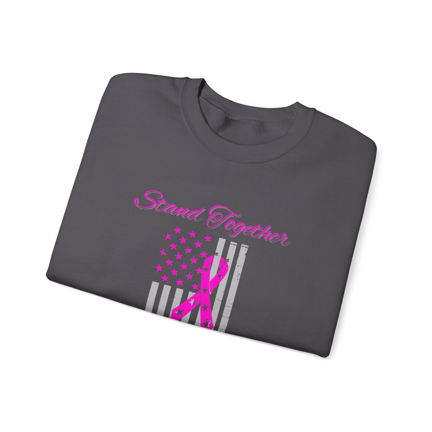 Stand Together Fight Breast Cancer Unisex Heavy Blend™ Crewneck Sweatshirt