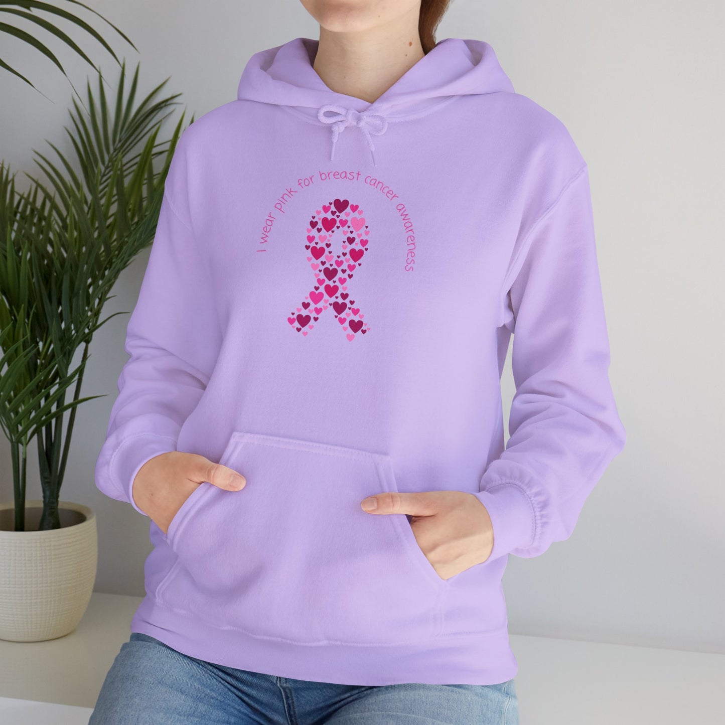 Breast Cancer Awareness Unisex Heavy Blend™ Hooded Sweatshirt