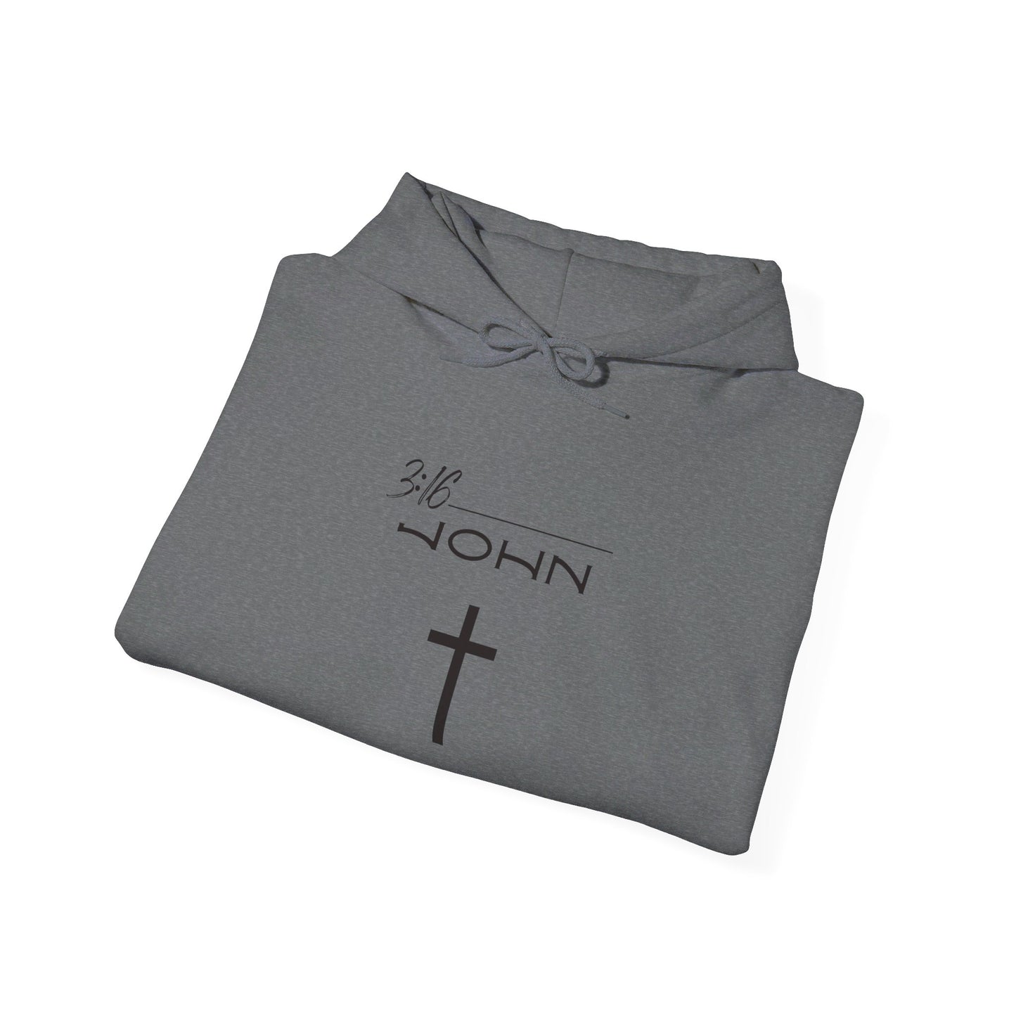 John 3:16 Unisex Heavy Blend™ Hooded Sweatshirt