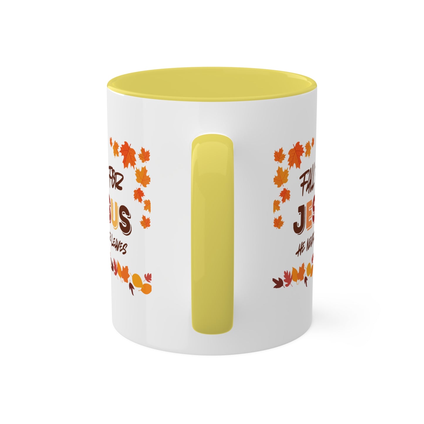 Fall For Jesus Harvest Colorful Mugs, 11oz