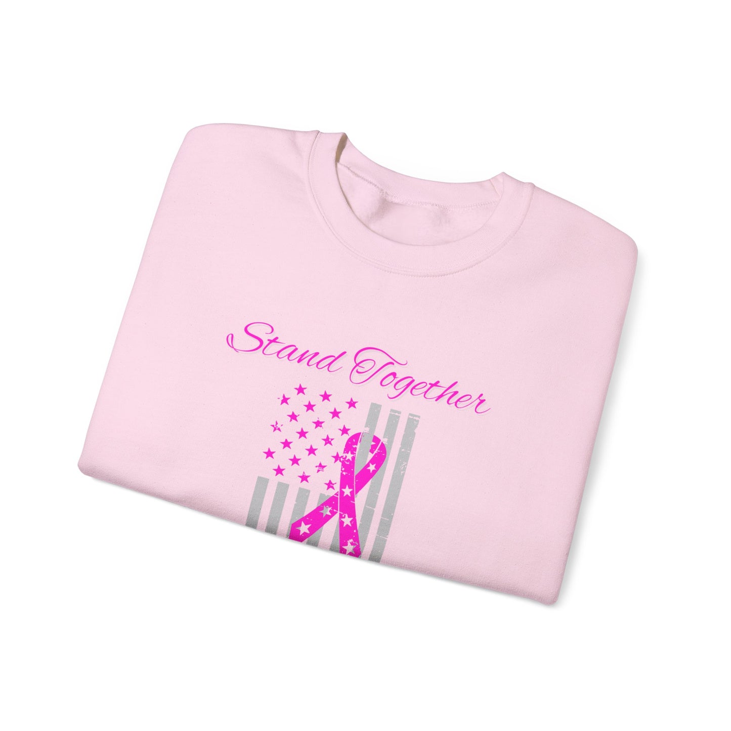 Stand Together Fight Breast Cancer Unisex Heavy Blend™ Crewneck Sweatshirt