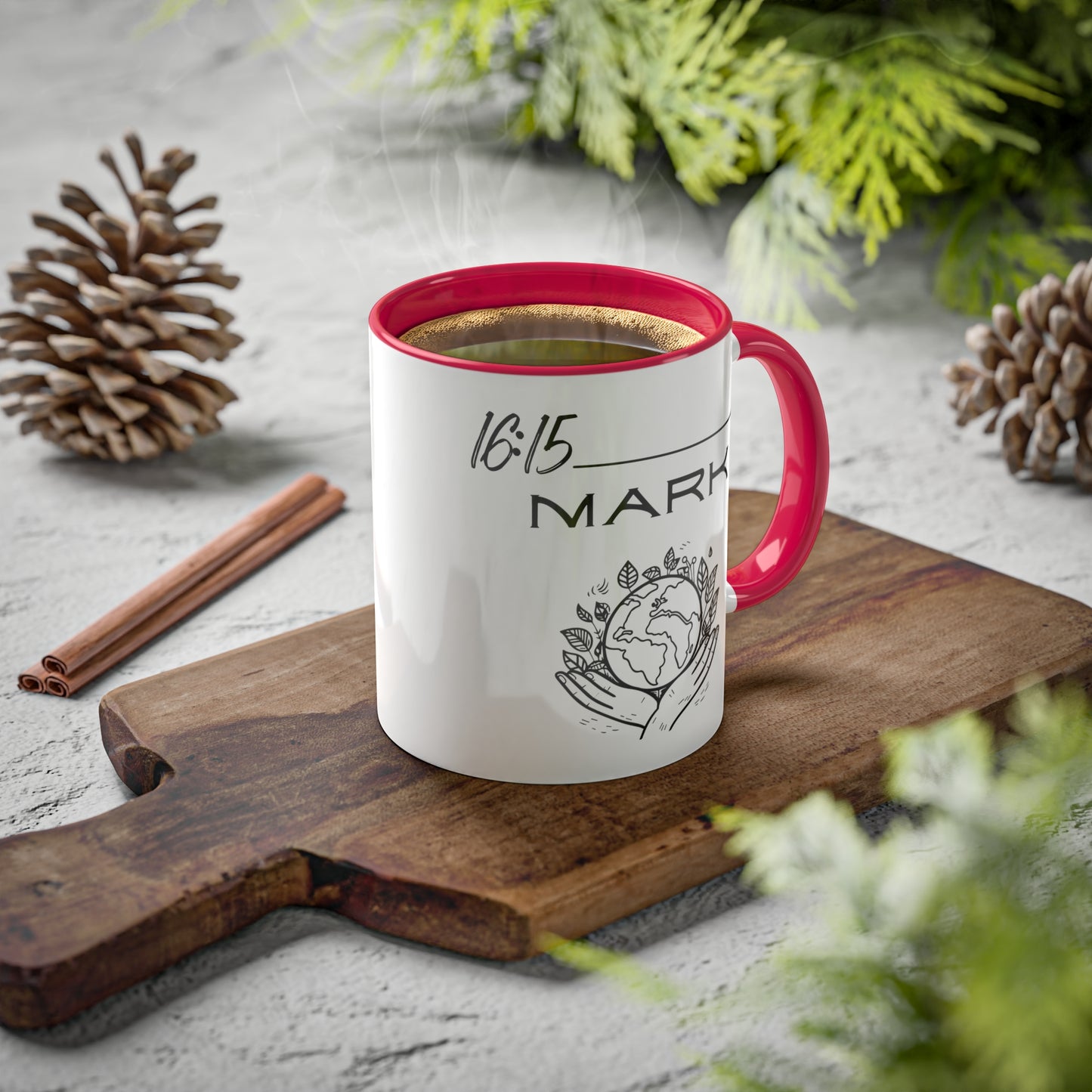 Mark 16:15 Colorful Mugs, 11oz