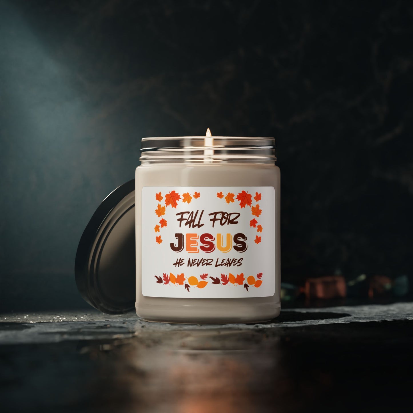 Fall For Jesus Harvest Scented Soy Candle, 9oz