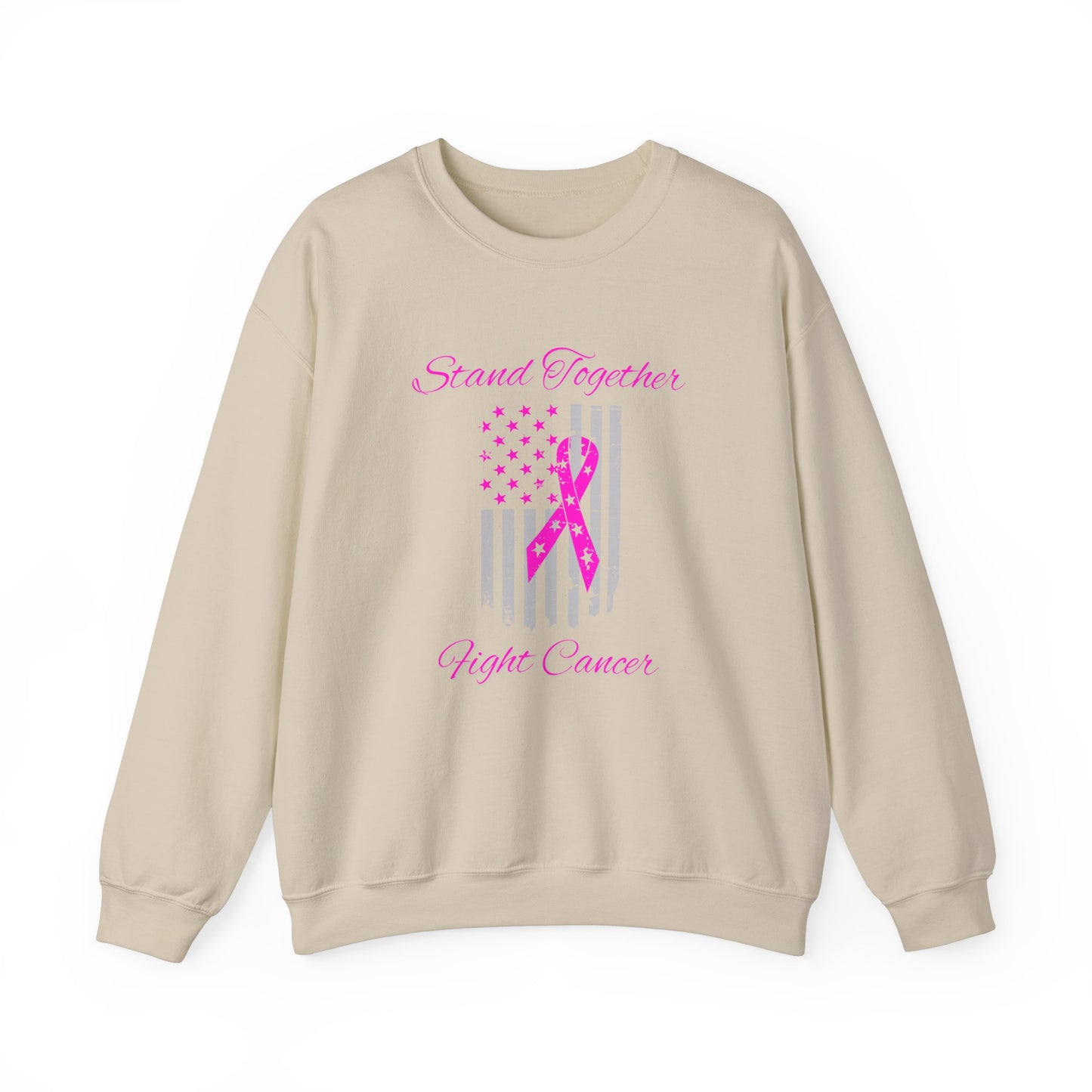 Stand Together Fight Breast Cancer Unisex Heavy Blend™ Crewneck Sweatshirt