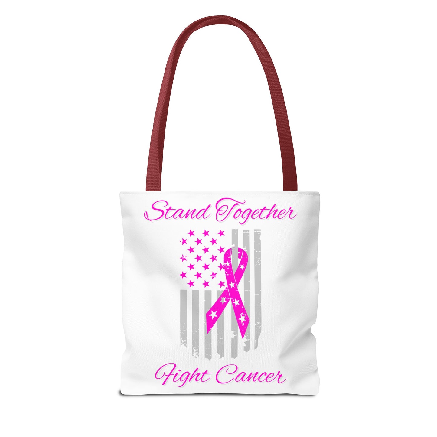 Stand Together Fight Breast Cancer Tote Bag (AOP)