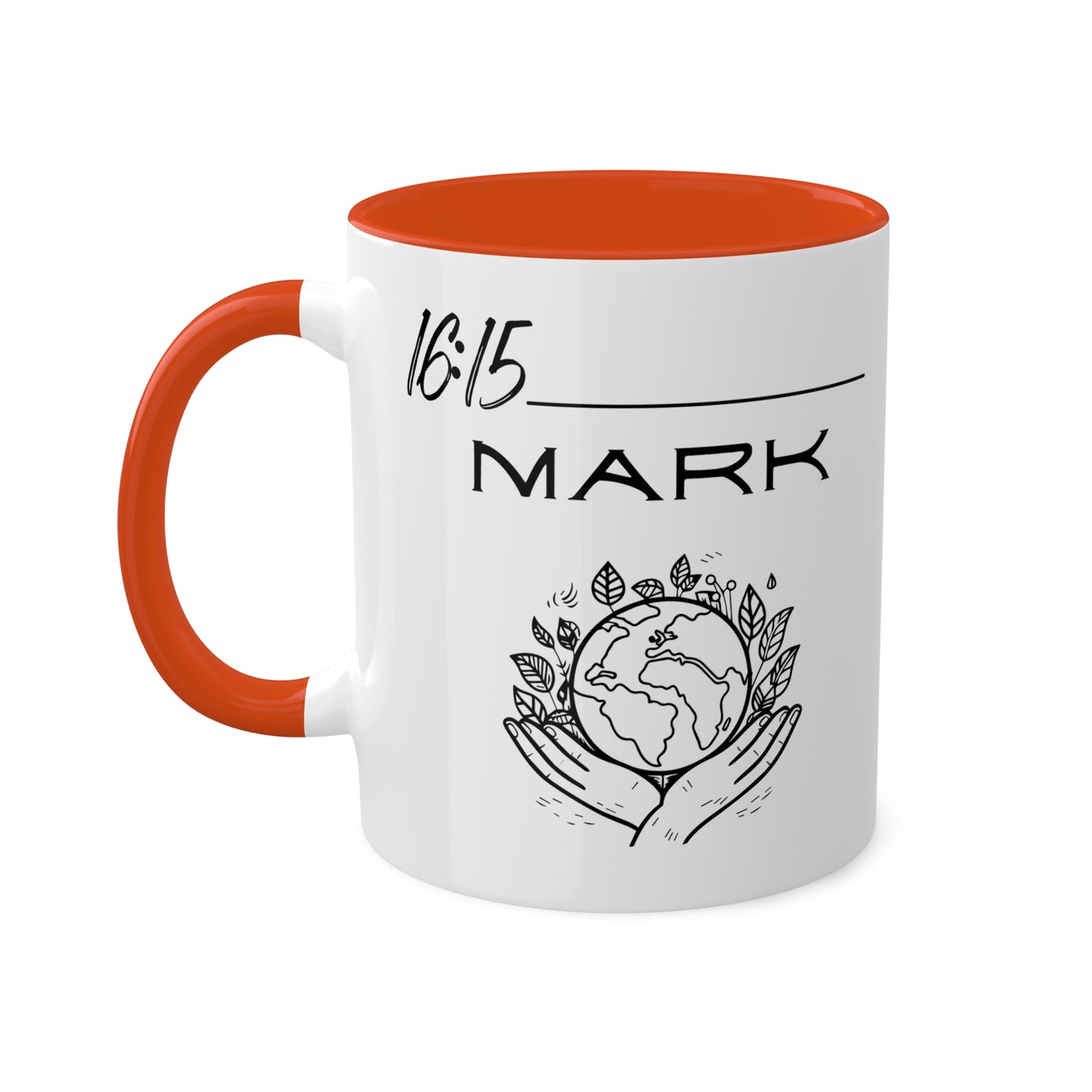 Mark 16:15 Colorful Mugs, 11oz