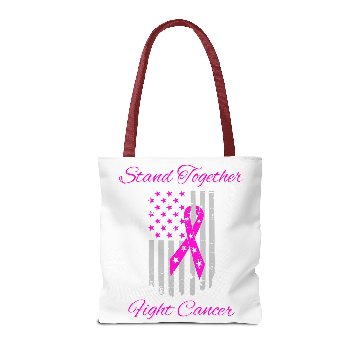 Stand Together Fight Breast Cancer Tote Bag (AOP)