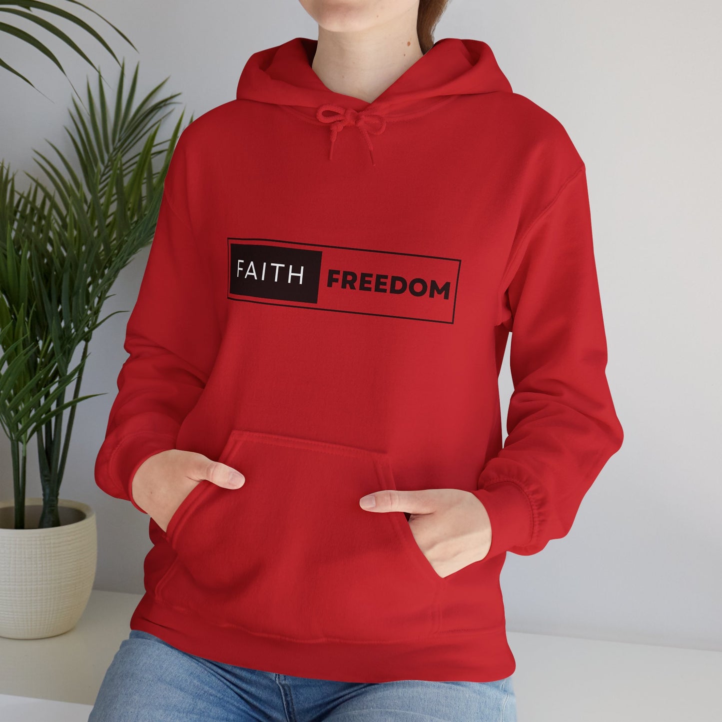 Faith and Freedom Unisex Heavy Blend™ Hooded Sweatshirt