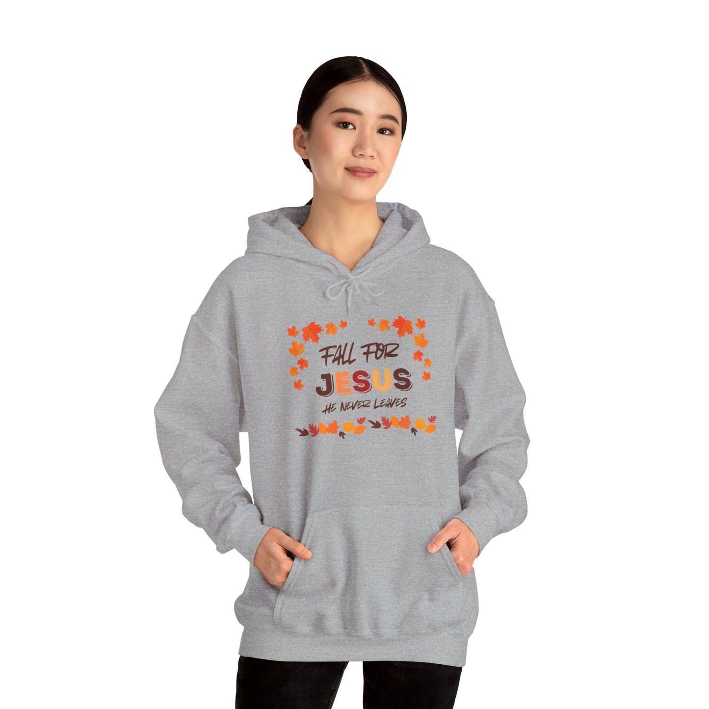 Fall For Jesus Harvest Unisex Heavy Blend™ Hooded Sweatshirt