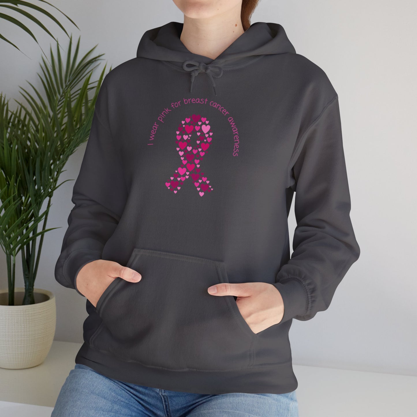 Breast Cancer Awareness Unisex Heavy Blend™ Hooded Sweatshirt