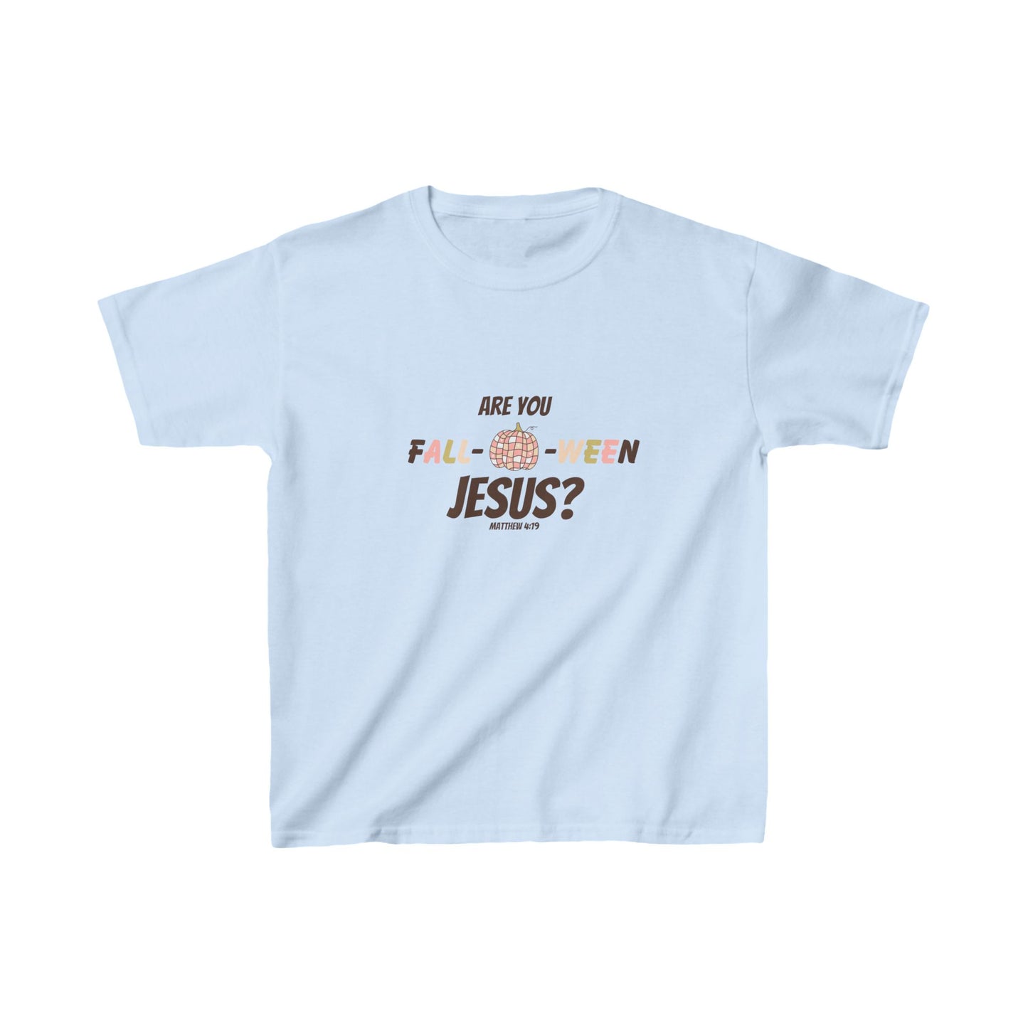 Are You Fall-O-Ween Jesus? Kids Heavy Cotton™ Tee