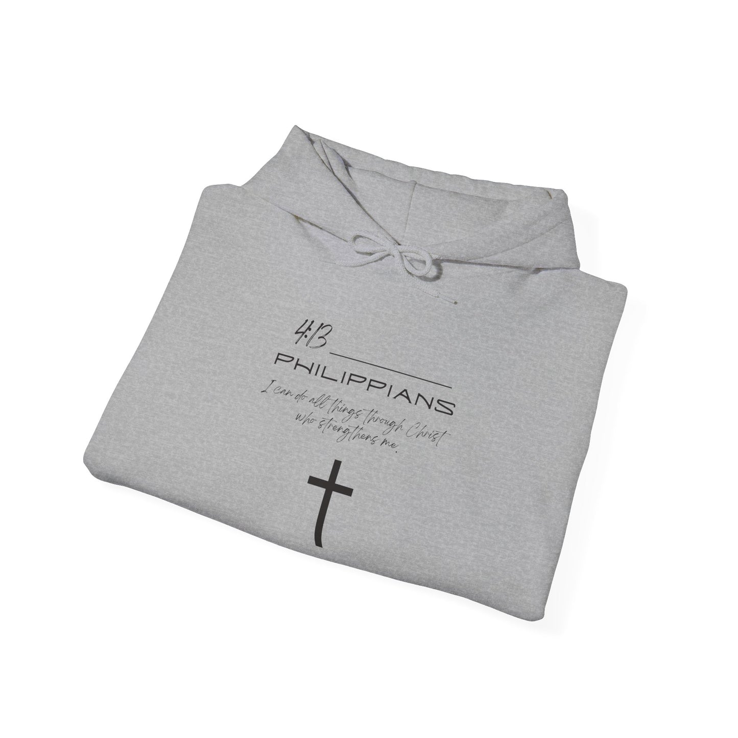 Philippians 4:13 Unisex Heavy Blend™ Hooded Sweatshirt