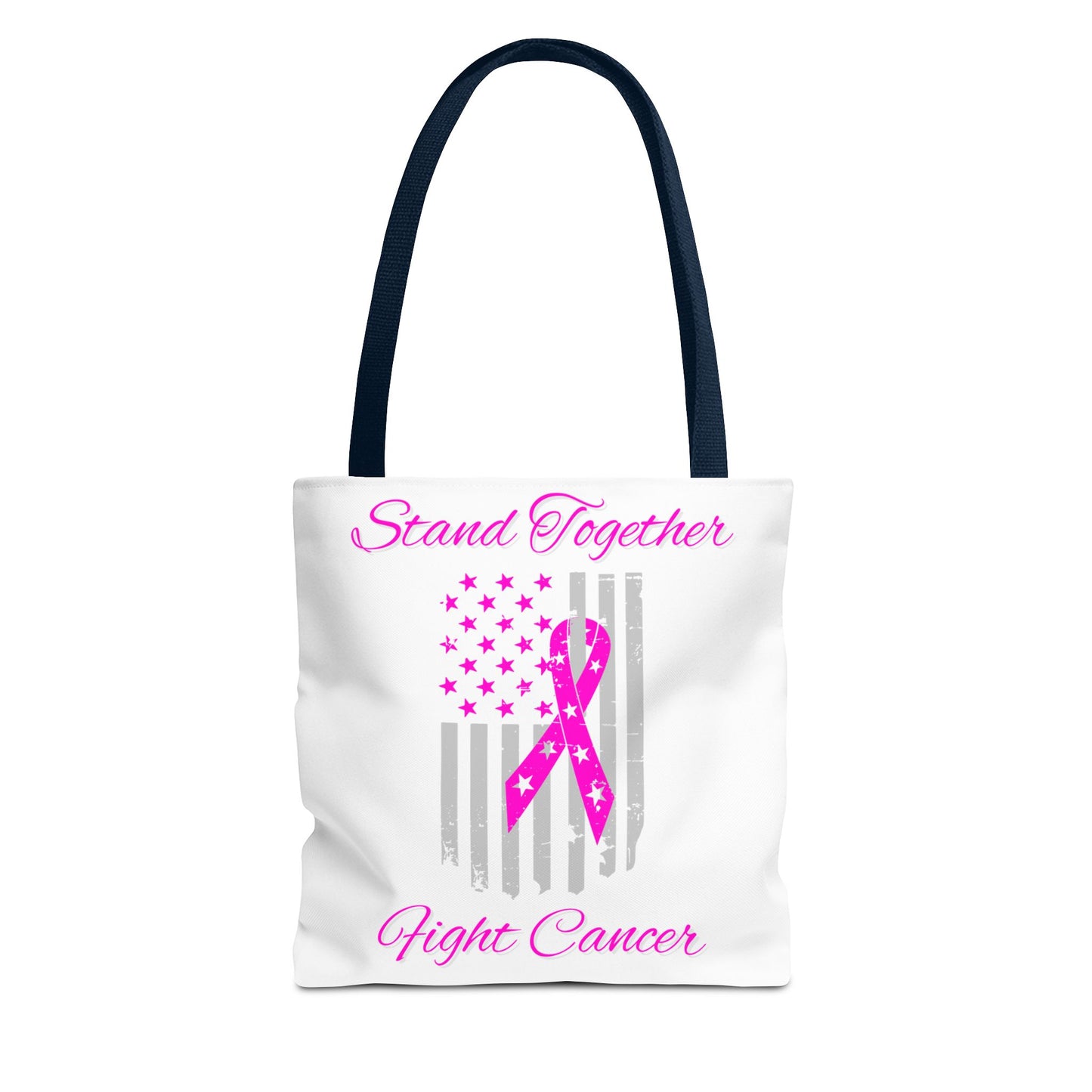 Stand Together Fight Breast Cancer Tote Bag (AOP)