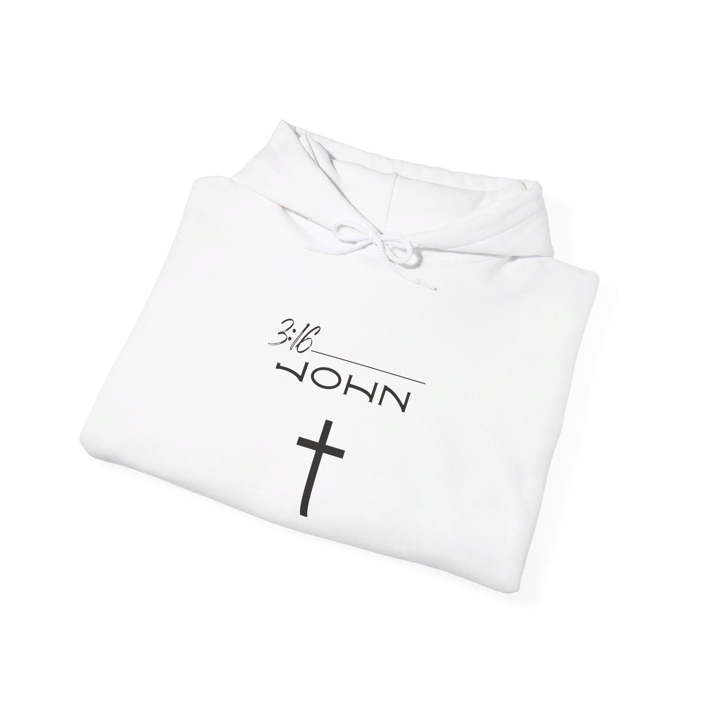 John 3:16 Unisex Heavy Blend™ Hooded Sweatshirt