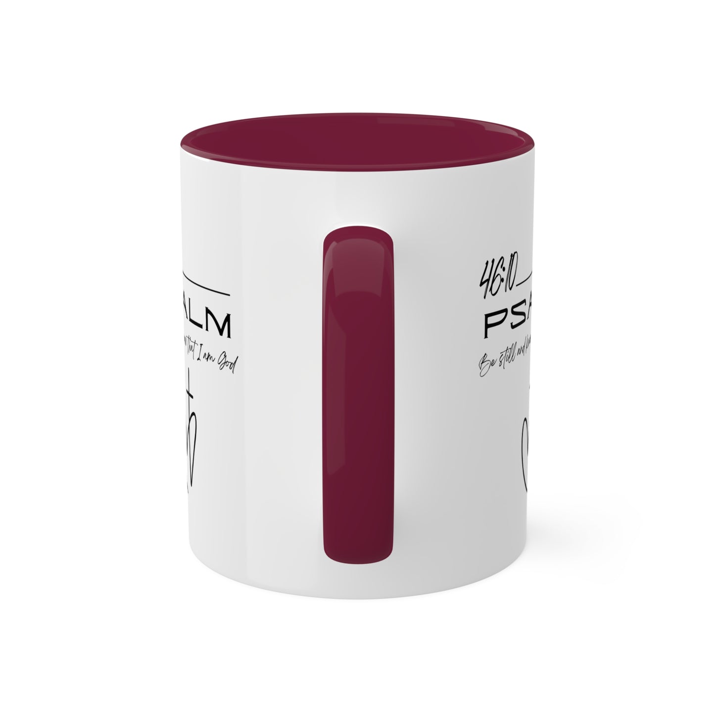 Psalm 46:10 Colorful Mugs, 11oz