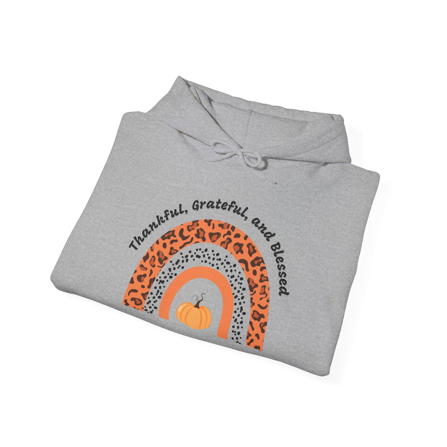 Thankful Grateful Blessed Unisex Heavy Blend™ Hooded Sweatshirt