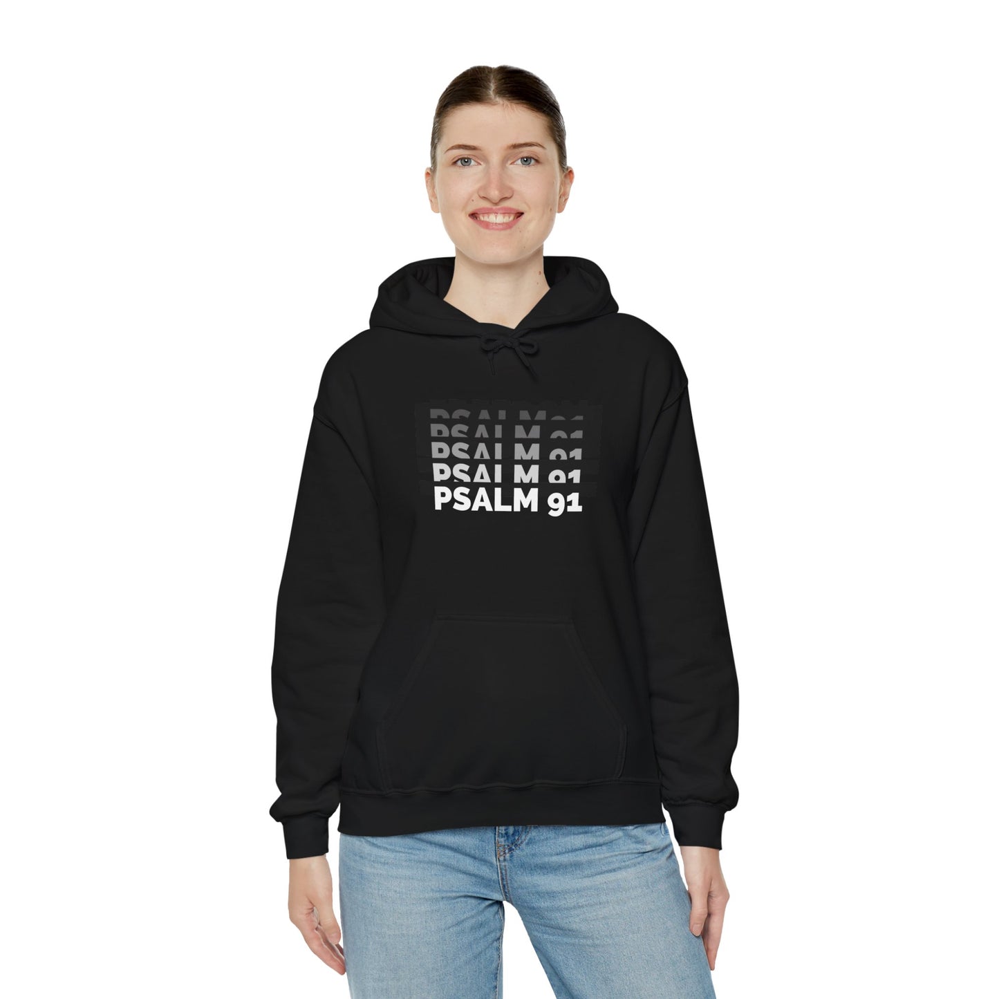 Psalm 91 Unisex Heavy Blend™ Hooded Sweatshirt