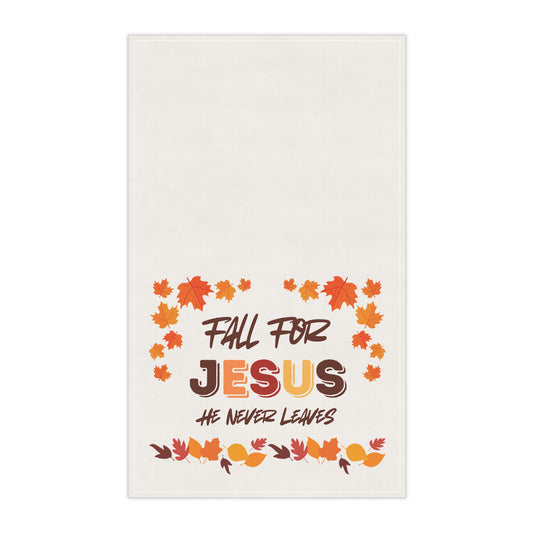 Fall For Jesus Harvest Tea Towels (cotton, poly)