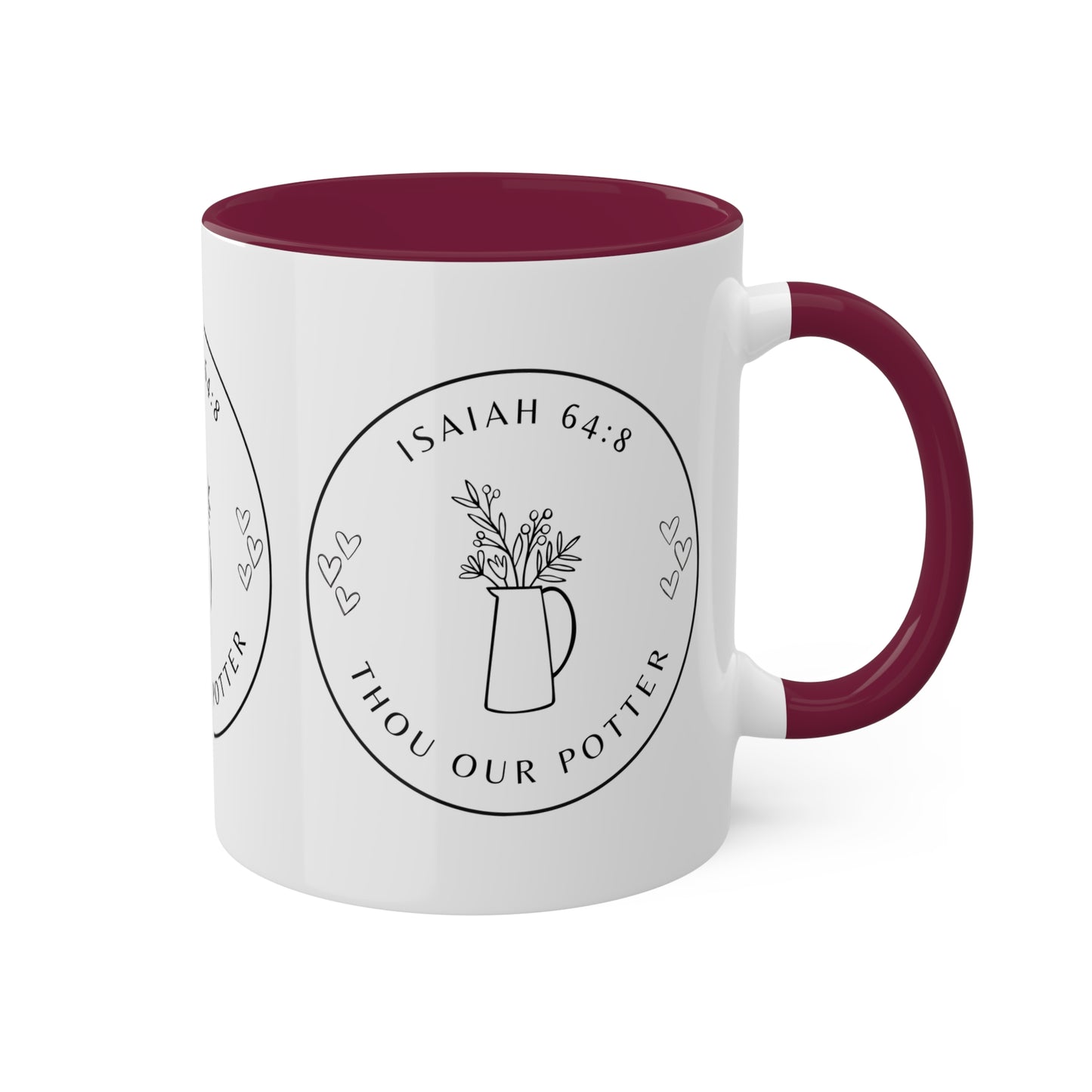 Isaiah 64:8 Potter Colorful Mugs, 11oz