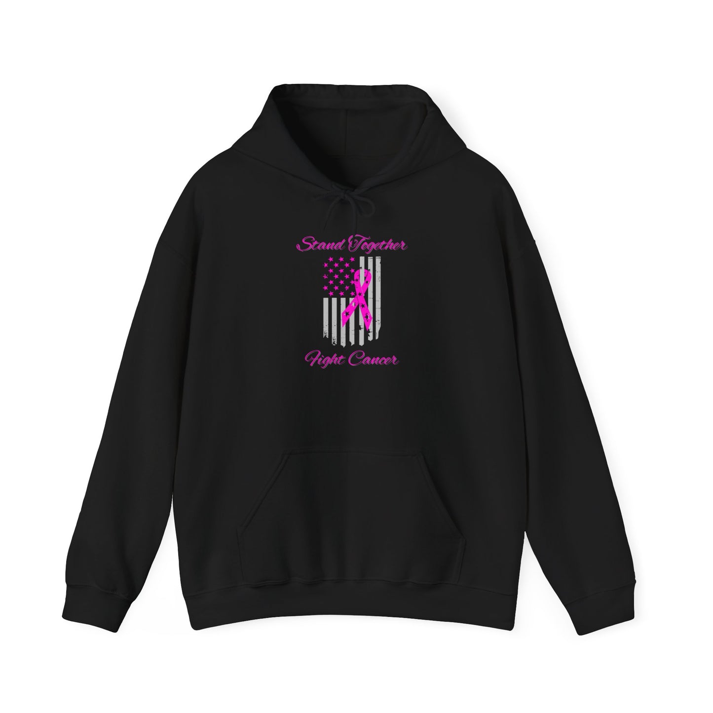 Stand Together Fight Breast Cancer Unisex Heavy Blend™ Hooded Sweatshirt