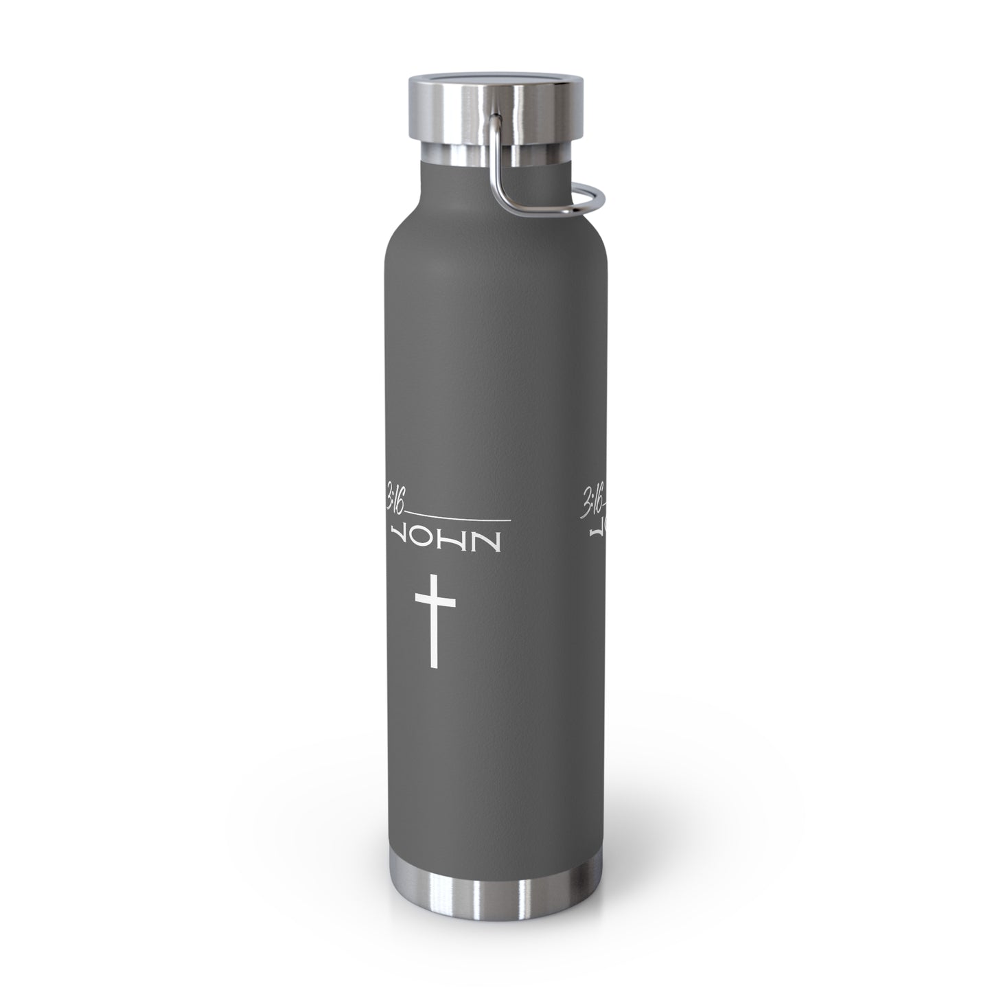 John 3:16 Copper Vacuum Insulated Bottle, 22oz