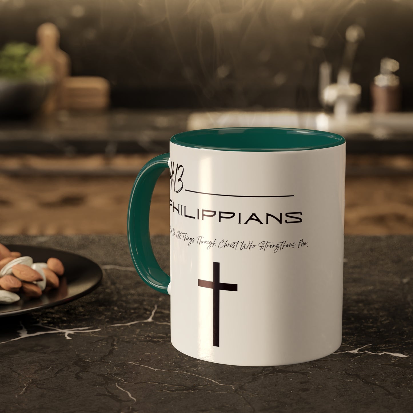 Philippians 4:13 Colorful Mugs, 11oz