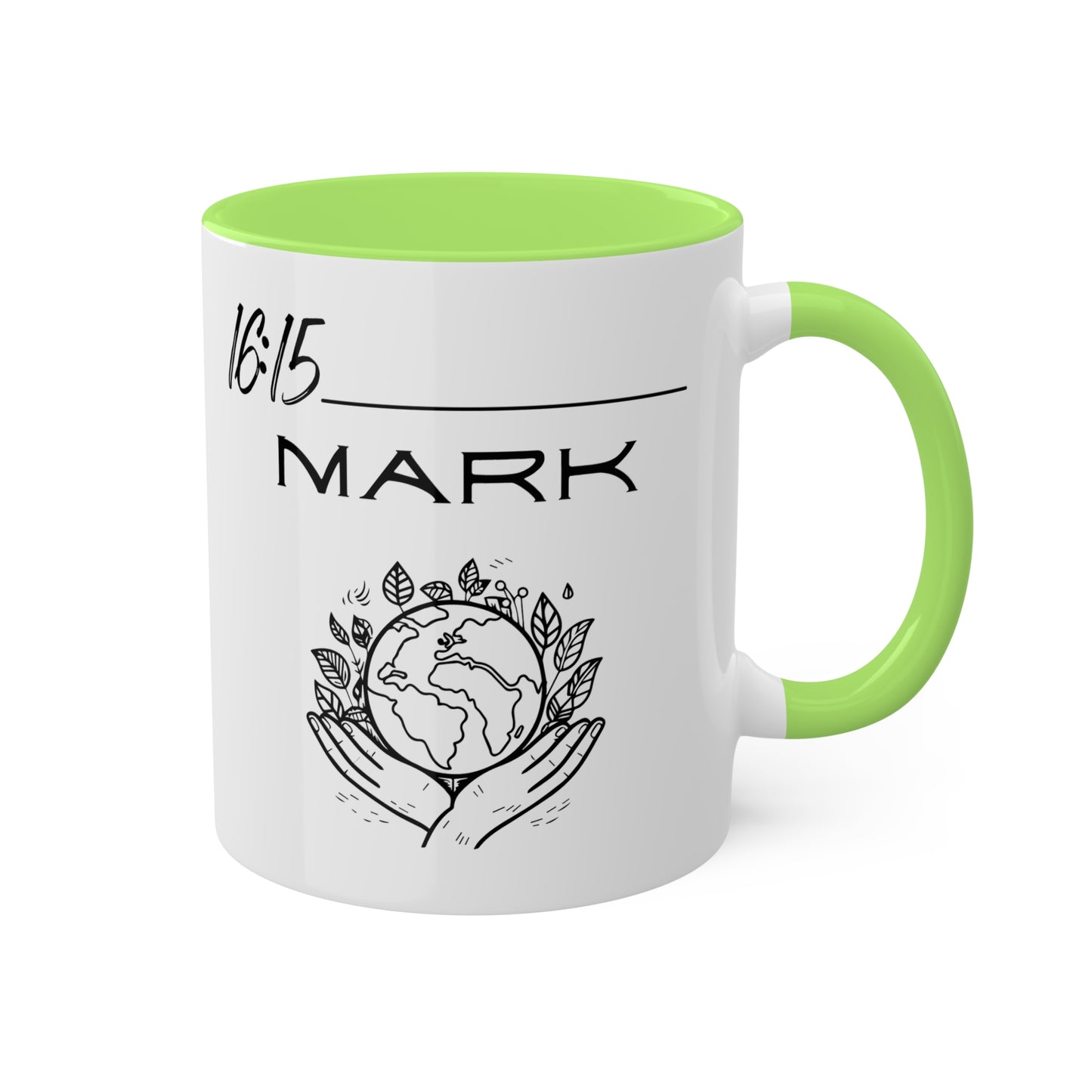 Mark 16:15 Colorful Mugs, 11oz