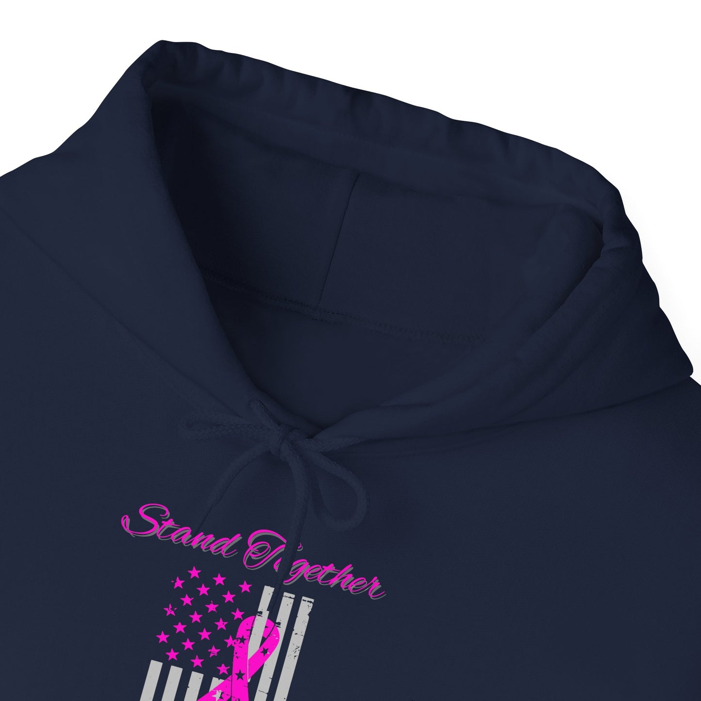 Stand Together Fight Breast Cancer Unisex Heavy Blend™ Hooded Sweatshirt