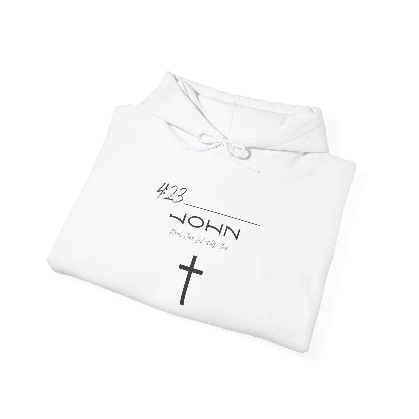 John 4:23 Unisex Heavy Blend™ Hooded Sweatshirt